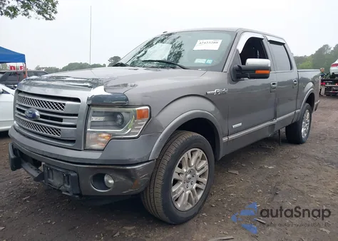 2014 Ford F-150 Platinum из США, поврежденный, VIN 1FTFW1ET5EFB67671